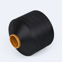 Free samples GRS certificate recycled 50D 75D 100D 300D 600D DTY FDY polyester weaving filament yarns for woven label